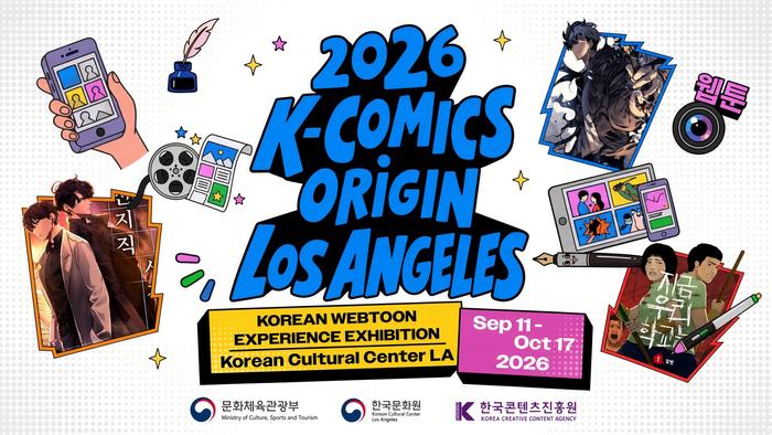 Вебтуны высадились в Лос-Анджелесе: открылась выставка K-Comics Origin