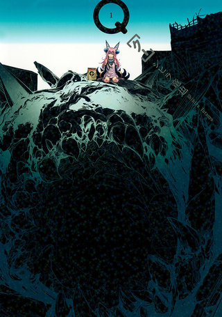 Необычная девушка Кью