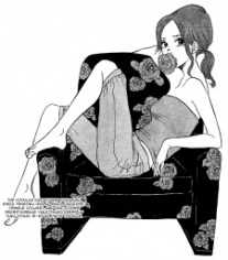 Квартира с видом на небо цвета глицинии