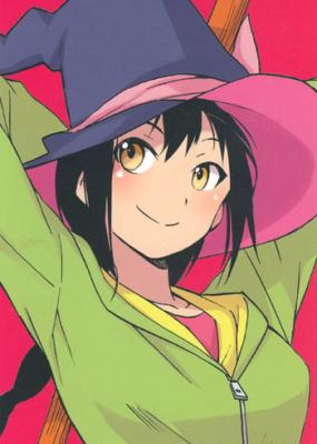 Ведьмы летают по небу на мётлах