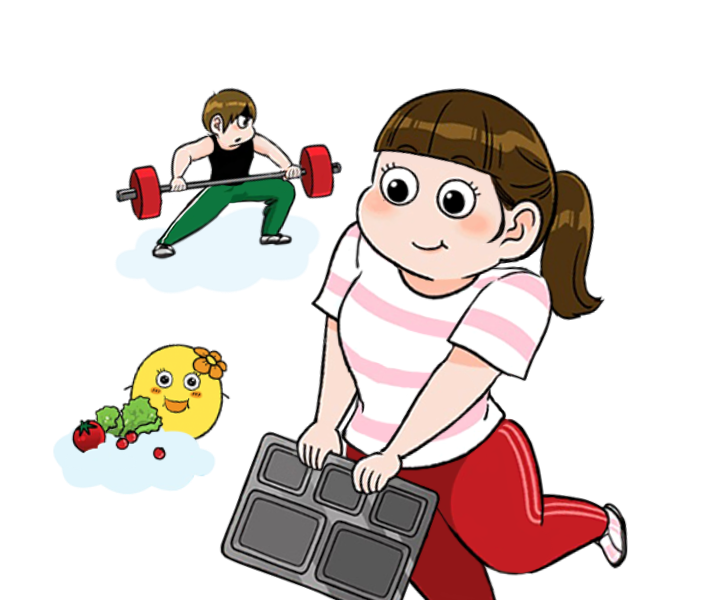 Персонаж из Диета