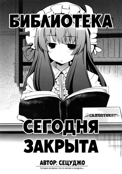 Библиотека сегодня закрыта
